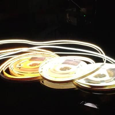 High Efficiency 8mm 12W 24V Flexible LED Strip COB LED Strip for Indoor Outdoor Decoration Light