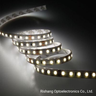 Heat Shock Resistant 120LEDs DC12V White 2700K CE RoHS UL IP65 Waterproof Silicone Casing Flexible LED Strip