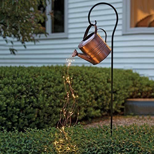 Shower Can LED String Light Fairy Night Light for Yard Garden Lamp Lights