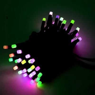 Colour Changing Rainbow LED Connectable Rubber Light
