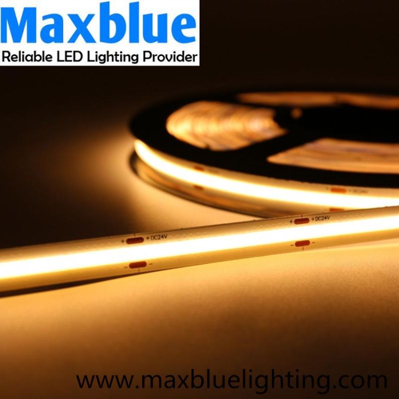 360 Chips COB LED Strip Light Dotless Continous Linear Light