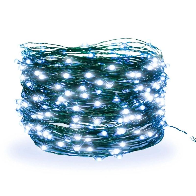 50m 100m Copper Wire LED String Lights Holiday Lighting Fairy Garland for Christmas Tree Wedding Party Decoration