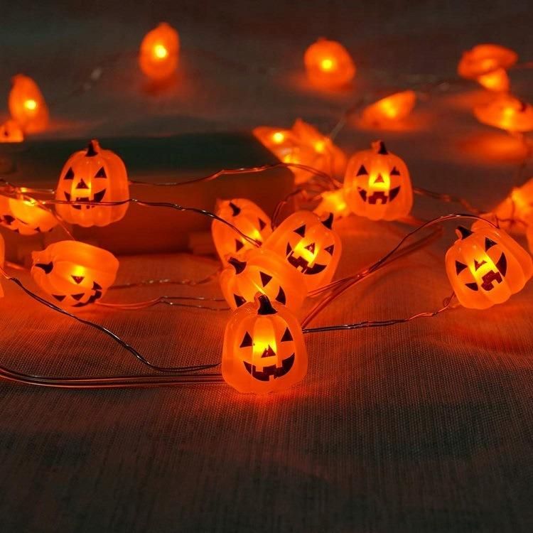 Halloween String Lights, LED Pumpkin Lights