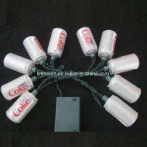 Promotion Gift Cans LED String Light with Logo Printing