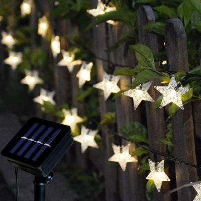 Wedding Party Warm Color Ground Wall Battery String Decoration LED Star Lights