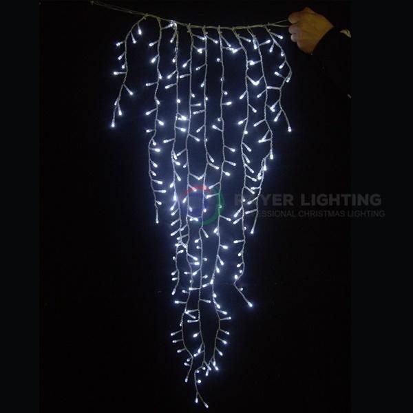 Customized Christmas Decoration Garden Unique LED Icicle Lights with Details