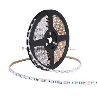 Changeable Color SMD 3535 RGB 6mm LED Flexible Strip Light with WiFi Bluetooth RGB Controller