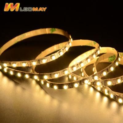 9.6W/M SMD3528 slim LED strips with 5mm PCB width