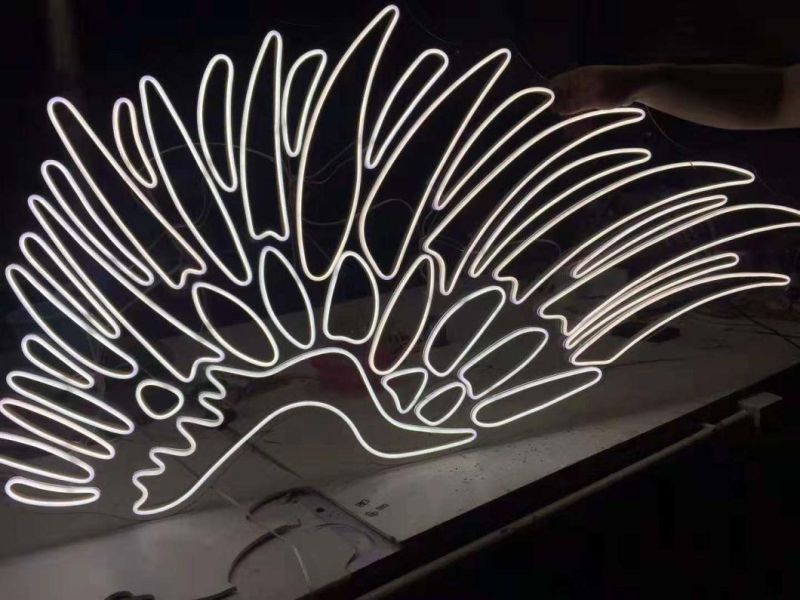 Acrylic LED Letters Decorative Custom Made LED Christmas Neon Sign with Dimmable APP RGBW Controlling