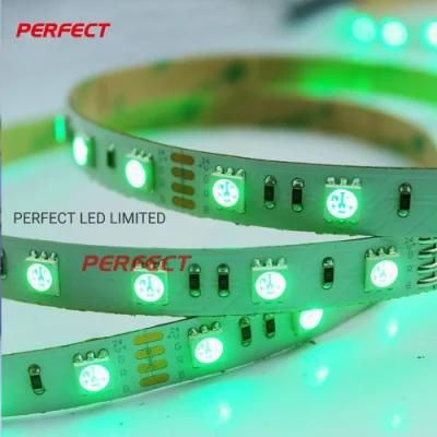 Newest Price SMD5050 12V 60LEDs/M Flexible RGB LED Strip for Party Decoration