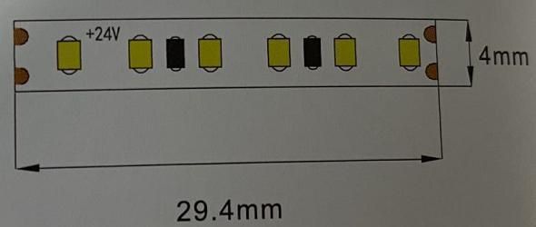 Energy Saving Simple Wholesales SMD LED Bar Light 2216 204LEDs/M DC24V with CE/UL/RoHS Certificate