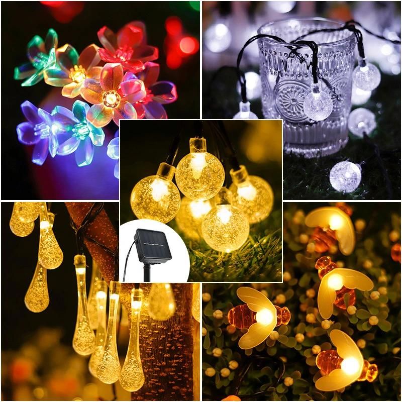 LED String Lights Street Fairy Light Waterproof for Outdoor Christmas Fairy Lights Holiday Wedding Decoration