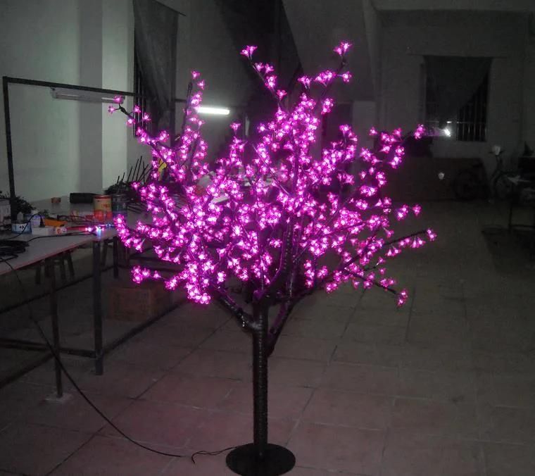 Outdoor LED Cherry Blossom Christmas Tree Lights Decoration