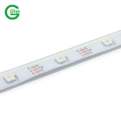 IP67 Silicone Tube Ws2812 Programmable Dream Color Addressable LED Strip Digital Addressable RGB LED Strip 60LED