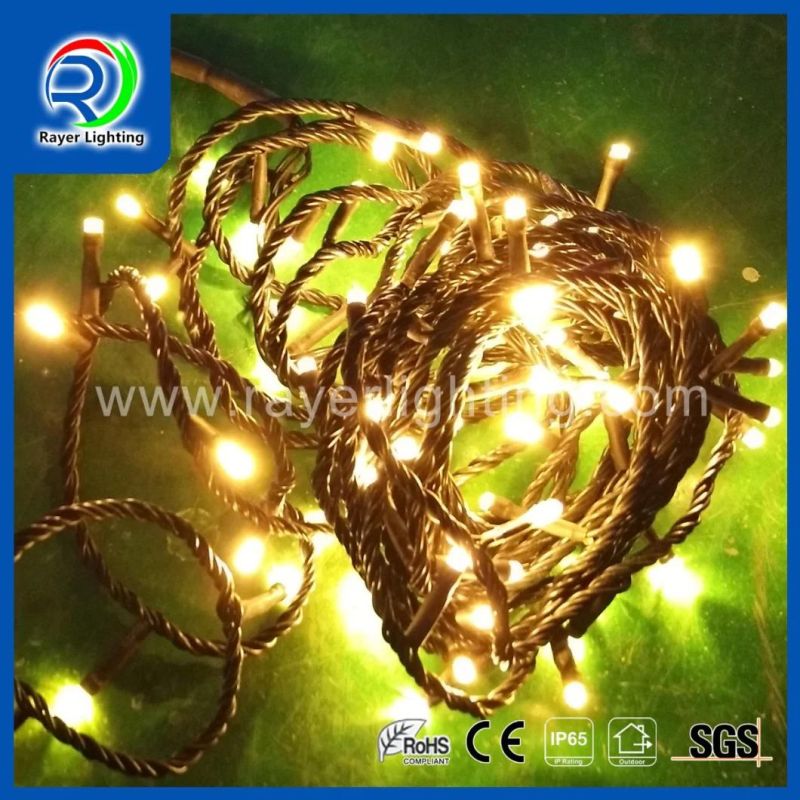 Changeable Color RGB String Lights LED Christmas Auto-Twinkling String Light