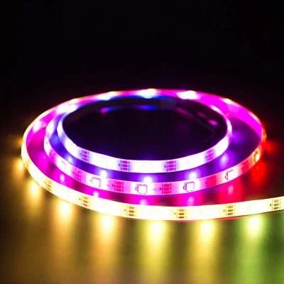 Digital Ws2812 Addressable Auto Light Magic Vehicle LED DC5V 144LED Pixel Strip