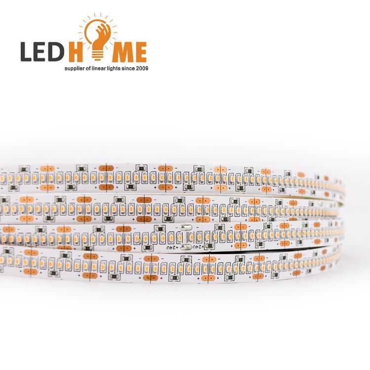 SMD LED Strip 336 LEDs/M 24V Warm White LED Strip