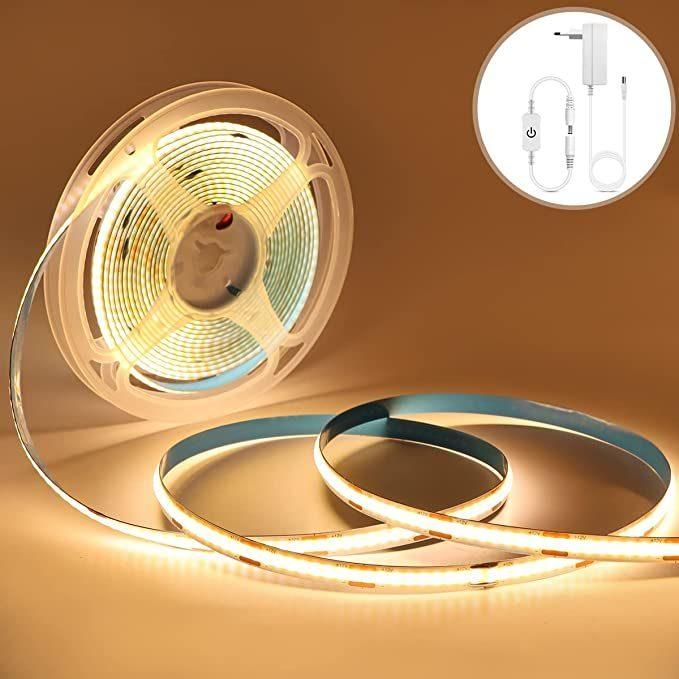 New Design LED COB Strip IP68 DC12/24V LED Rope Light for Indoor Decorative