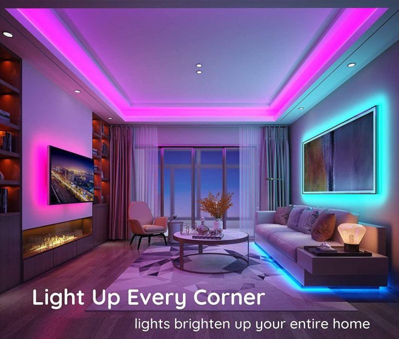LED Strip Lights RGB LED Light Strip Color Changing Light for Wedding Christmas Decoration Lights