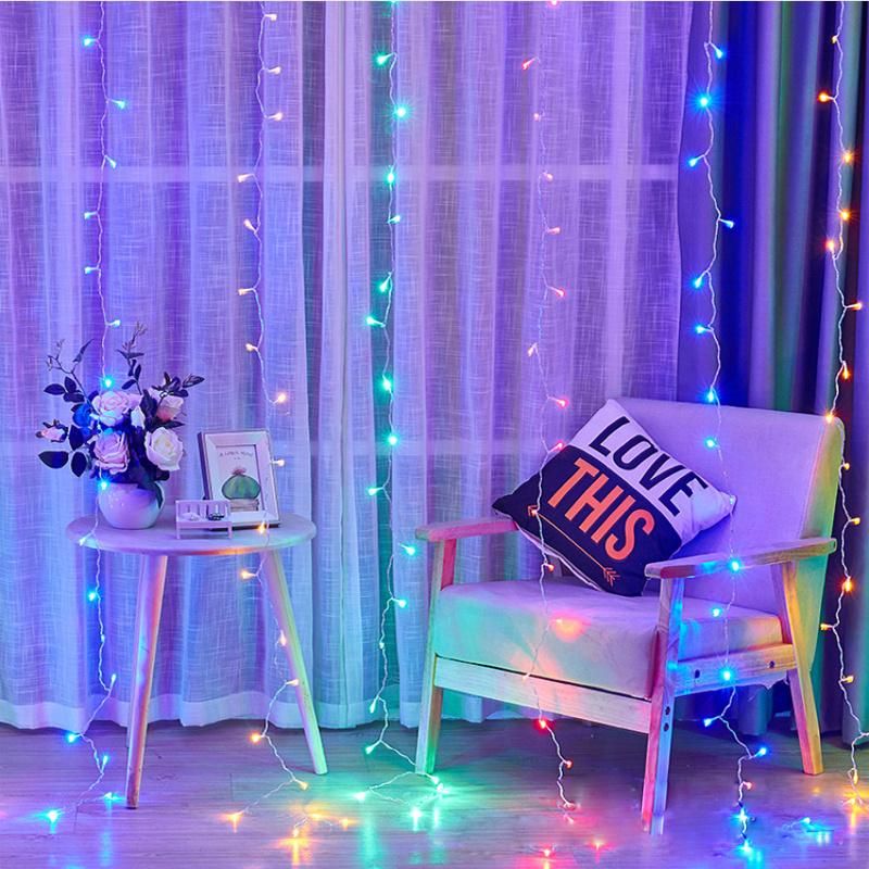 Remote Control Color Changing Curtain Decorative Light