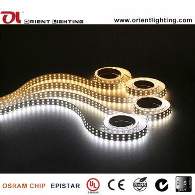 UL Ce Waterproof IP66 Silicone Tube 5050 Double Line LED Strip Light