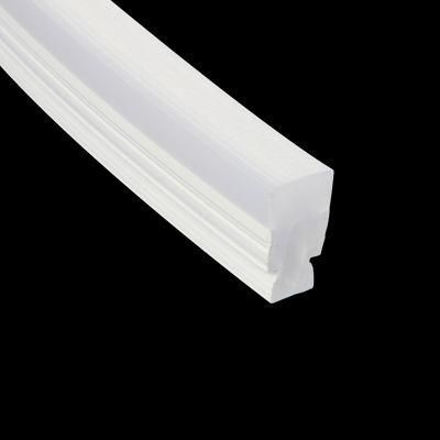 IP67/IP65 W12mm* 22.4mm LED Profile Extrusion Profile Flexible PMMA for 10mm PCB LED Strip