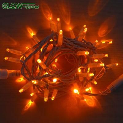 IP65 Waterproof Christmas Rubber Wire LED String Light with Pure Copper Wire for Hall, Cabaret Fashion Decoration