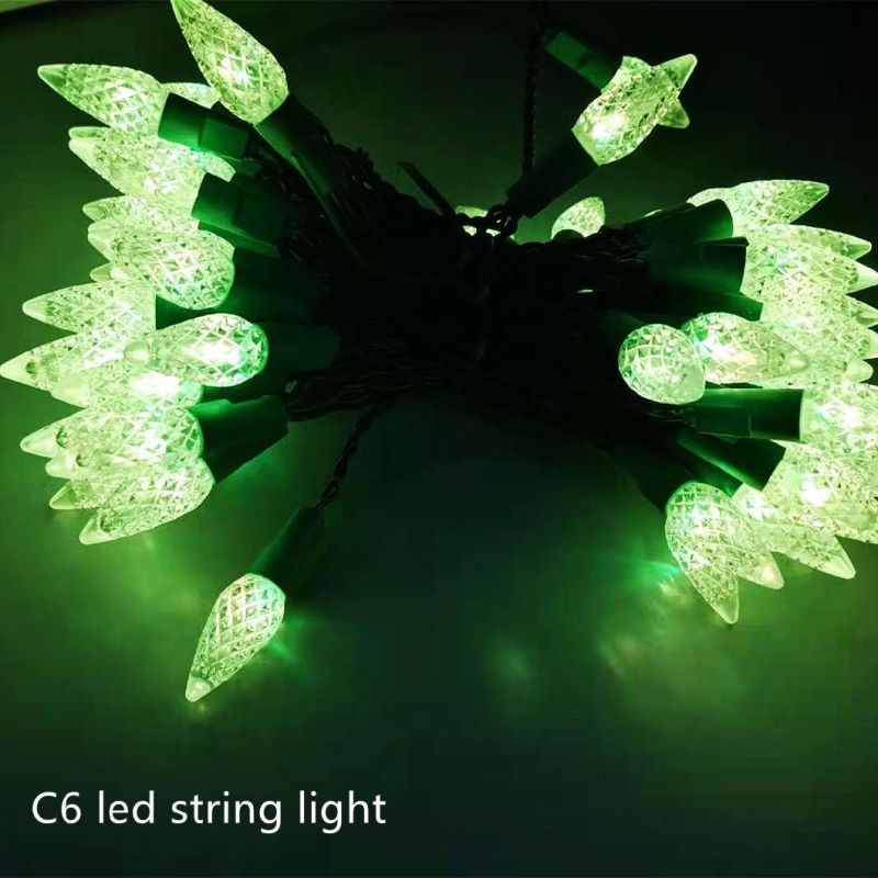 C6 String WiFi RGB Color Changing Christmas Decoration Light
