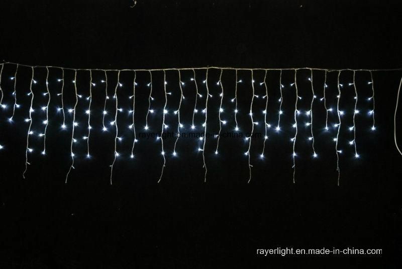 Customized Length LED Icicle String Lights for Christmas Decoration