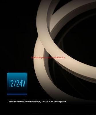 House-Decorating Highly-Stable SMD2835 White 6500K LED Slim Neon Flex Strip with High Wear Resistance IP66 7.2W/M