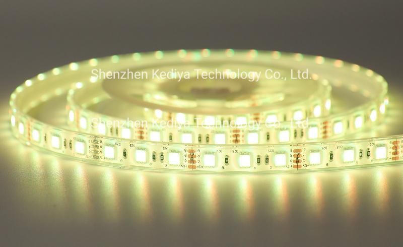High Quality 14.4W SMD5050 Waterproof 60LEDs/M LED Flexible RGB LED Strip Light