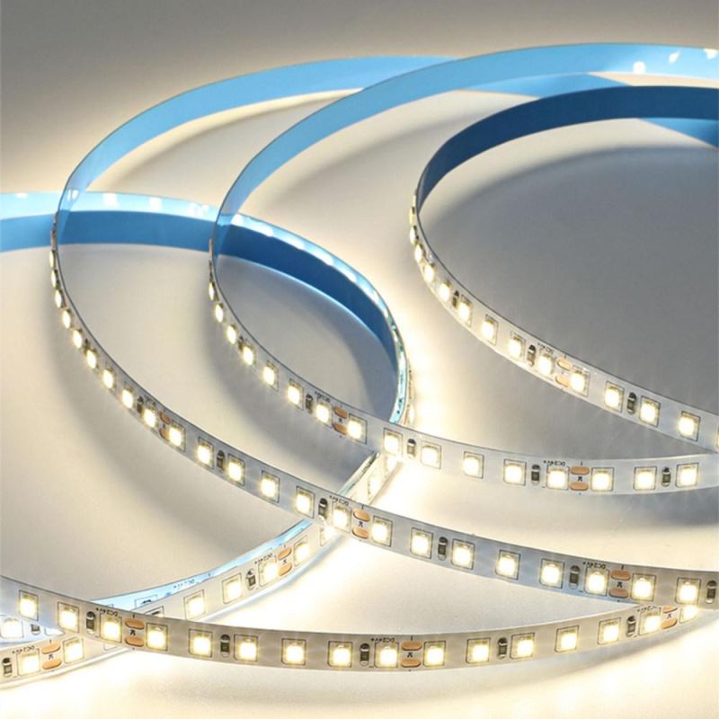 203lm/W Super Bright DC24V SMD2835 White LED Flexible Tape Light Strip