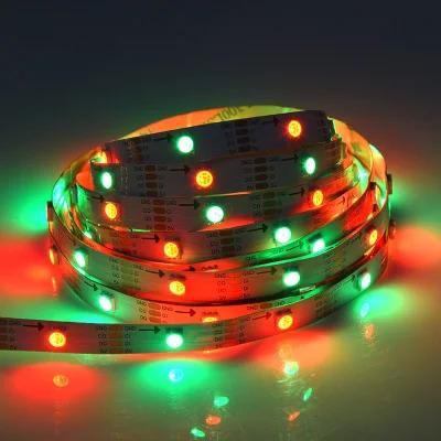 IP67 30pixel/M HD107s RGB Chasing Running Christmas LED Strip Light