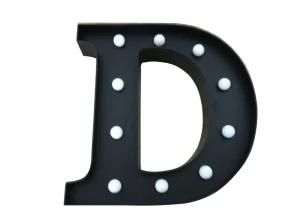 10inch Wall Decor Letters D Light