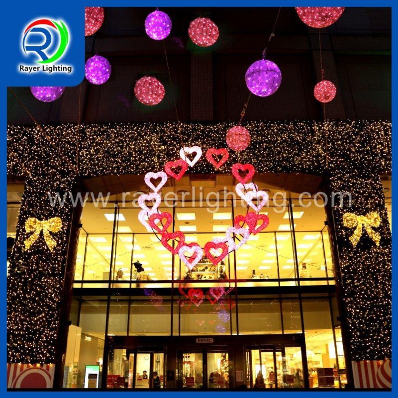 Customized Large Christmas Decoration Lights LED Lighting Ball