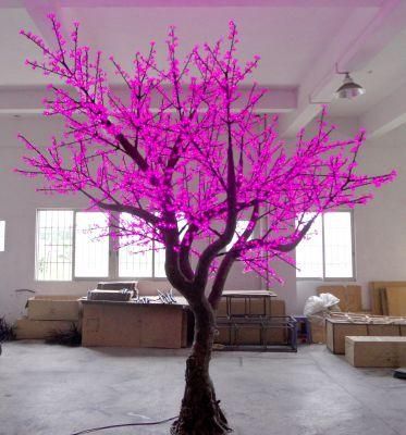 Yaye 18 Ce/Rosh/ 2 Years Warranty Pink Color LED Cherry Tree/LED Cherry Blossom Tree Lights with IP65
