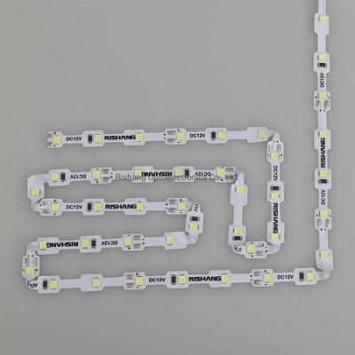 UL Listed TUV CE DC12V 150lm/W High Efficiency Zig-Zag Flex LED Strip