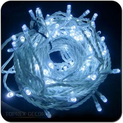 Christmas Ornaments and Lights Connectable White LED Fairy 2.2mmod Cable Indoor Fairy Lights String