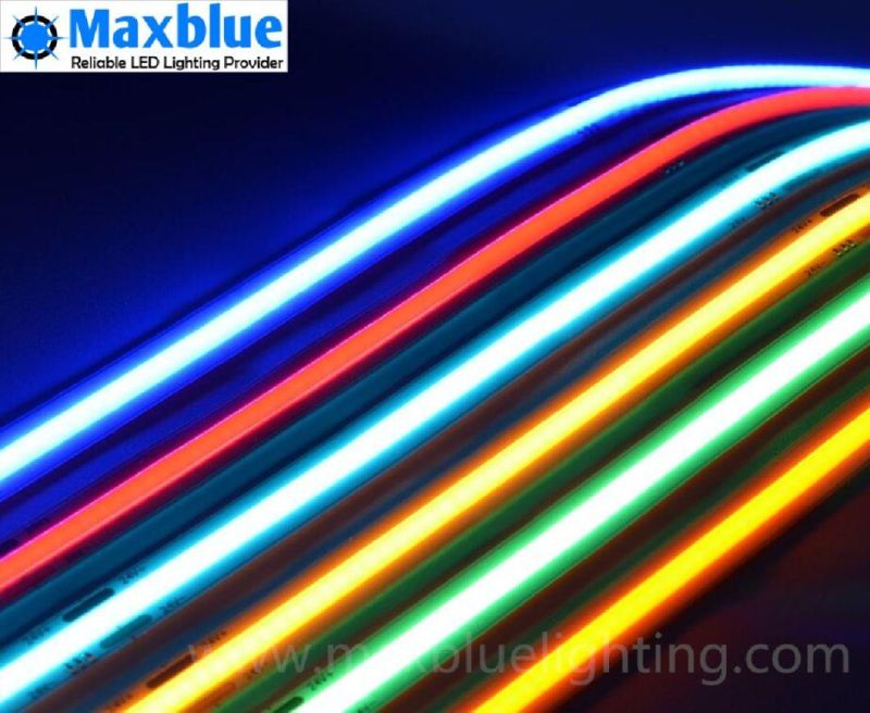 2022 New RGB+2700K/3000K Rgbww COB LED Strip Lighting