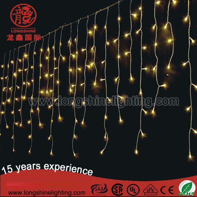 LED Colorful Fairy Icicle String Light for Outdoor Indoor Christmas Decoration