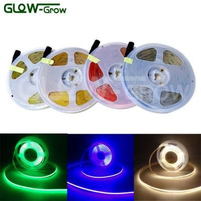 Cool White 480LEDs Flexible Wholesale LED COB Strip Light for Cabinet Decoration