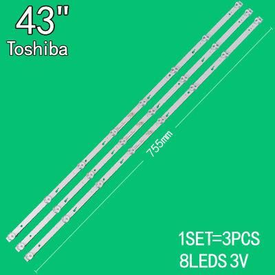 Toshiba 43inch 8LED Jl. D43081330-140fs-M 43L1600c 43L2600c 43L26CMC TV LED Backlight Strip