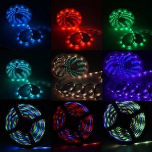 45LED/M LED Strip RGB RGBW Christmas Lighting Lamp IP65 12V 24V