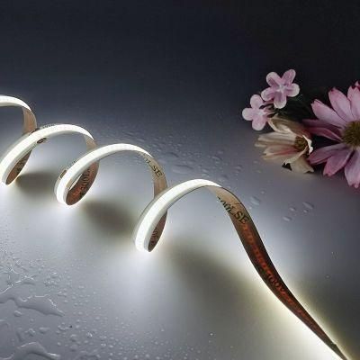 180 Degree Beam Angle High Bright AC 220V IP20 Flexible COB LED Strip Light