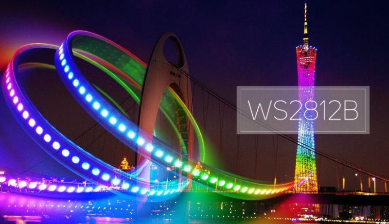 Ws2812/2811 Addressable RGB 5050 5V Flexible LED Strip Pixel LED