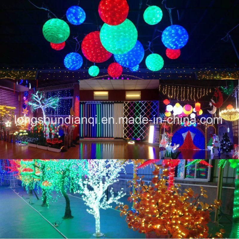 Multicolor Waterproof Wing LED Holiday Motif Road Light for Outdoor Decoration