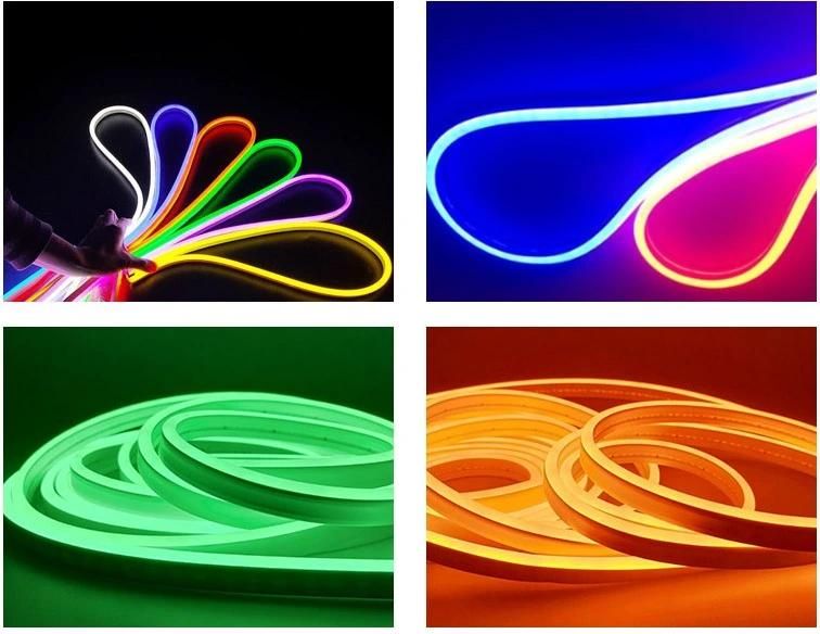Waterproof IP68 12V Soft Silicone Rubber Tube Neon LED Strip Light