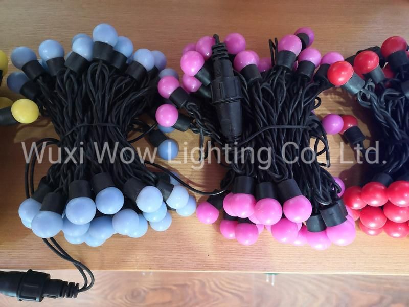 G18 Multi Function LED Low Voltage Connectable Light String Multi Coloured Festoon Lighting Christmas Lights