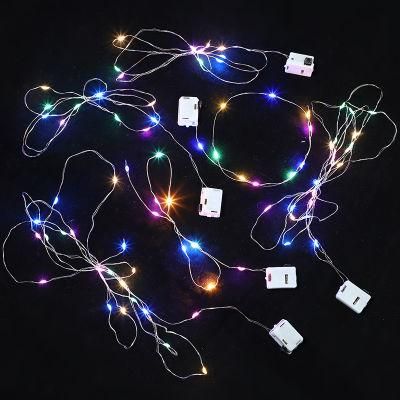2 Meters LED Lamp Exquisite Color Light Decorative Lamp String LED Copper Wire String Lights