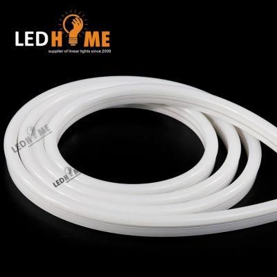 Flexible LED DIY IP65/IP67/IP68 Silicone Tube 360 Degrees Bendable Two Extrusion LED Profile for Indoor Lighting and Decoration